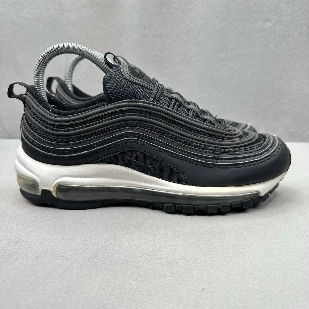 Womens Size 7 Nike‎ Air Max 97 Shoes Black / White Athletic Lifestlye Sneakers